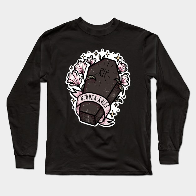 RIP gender roles Long Sleeve T-Shirt by chiaraLBart